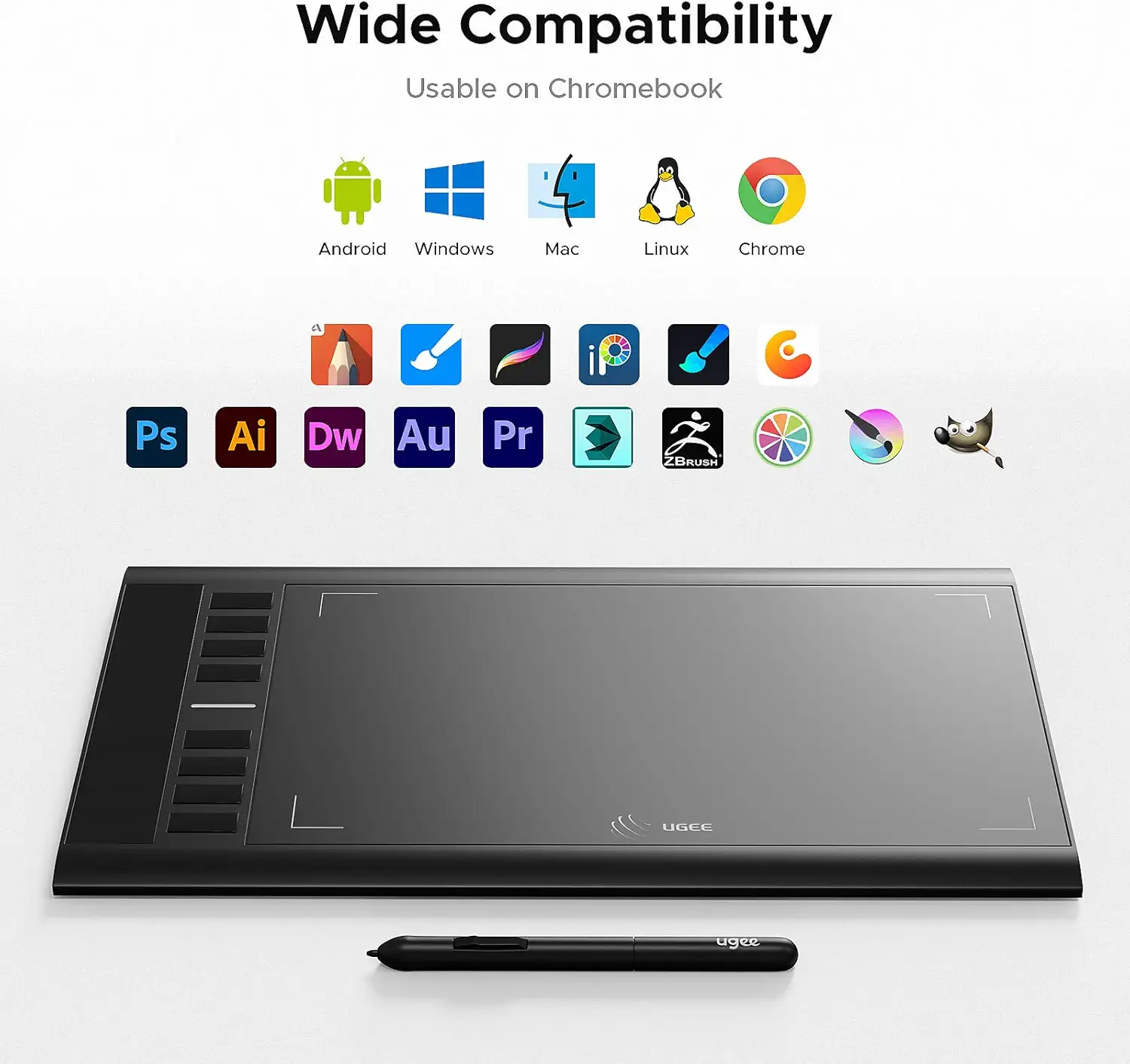 تبلت گرافیکی UGEE M708