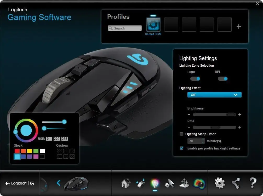 ماوس گیمینگ Logitech G502 Proteus Spectrum – RGB