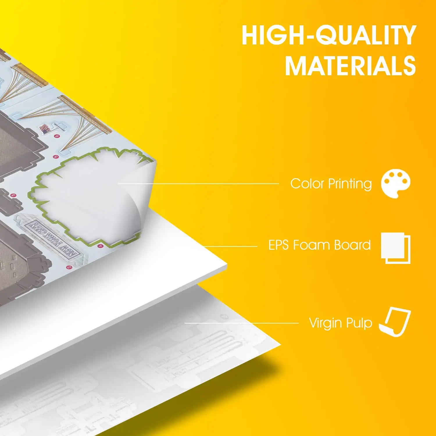 پازل سهبعدی New York City Skyline 3D Puzzle